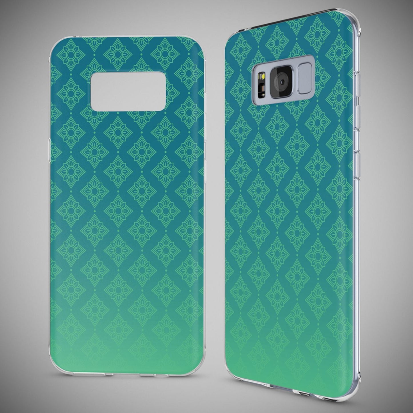 NALIA Handyhülle kompatibel mit Samsung Galaxy S8, Motiv Design Slim Silikon Case Cover, Crystal Schutzhülle Handy-Tasche Dünn, Muster Backcover Bumper Smart-Phone Hülle