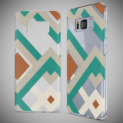 NALIA Handyhülle kompatibel mit Samsung Galaxy S8, Motiv Design Slim Silikon Case Cover, Crystal Schutzhülle Handy-Tasche Dünn, Muster Backcover Bumper Smart-Phone Hülle