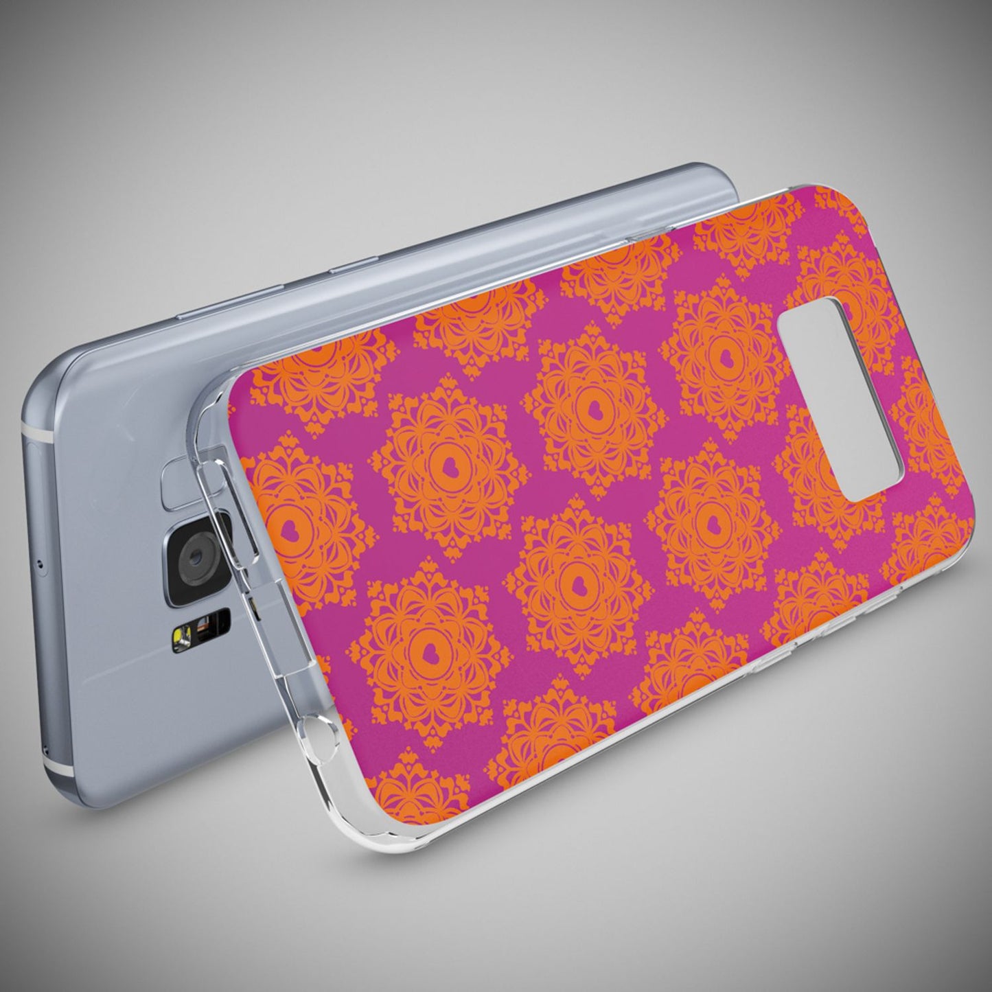 NALIA Handyhülle kompatibel mit Samsung Galaxy S8 Plus, Motiv Design Slim Silikon Case Cover, Crystal Schutzhülle Handy-Tasche Dünn, Muster Backcover Smart-Phone Hülle