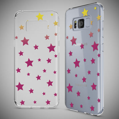 NALIA Handyhülle kompatibel mit Samsung Galaxy S8 Plus, Motiv Design Slim Silikon Case Cover, Crystal Schutzhülle Handy-Tasche Dünn, Muster Backcover Smart-Phone Hülle
