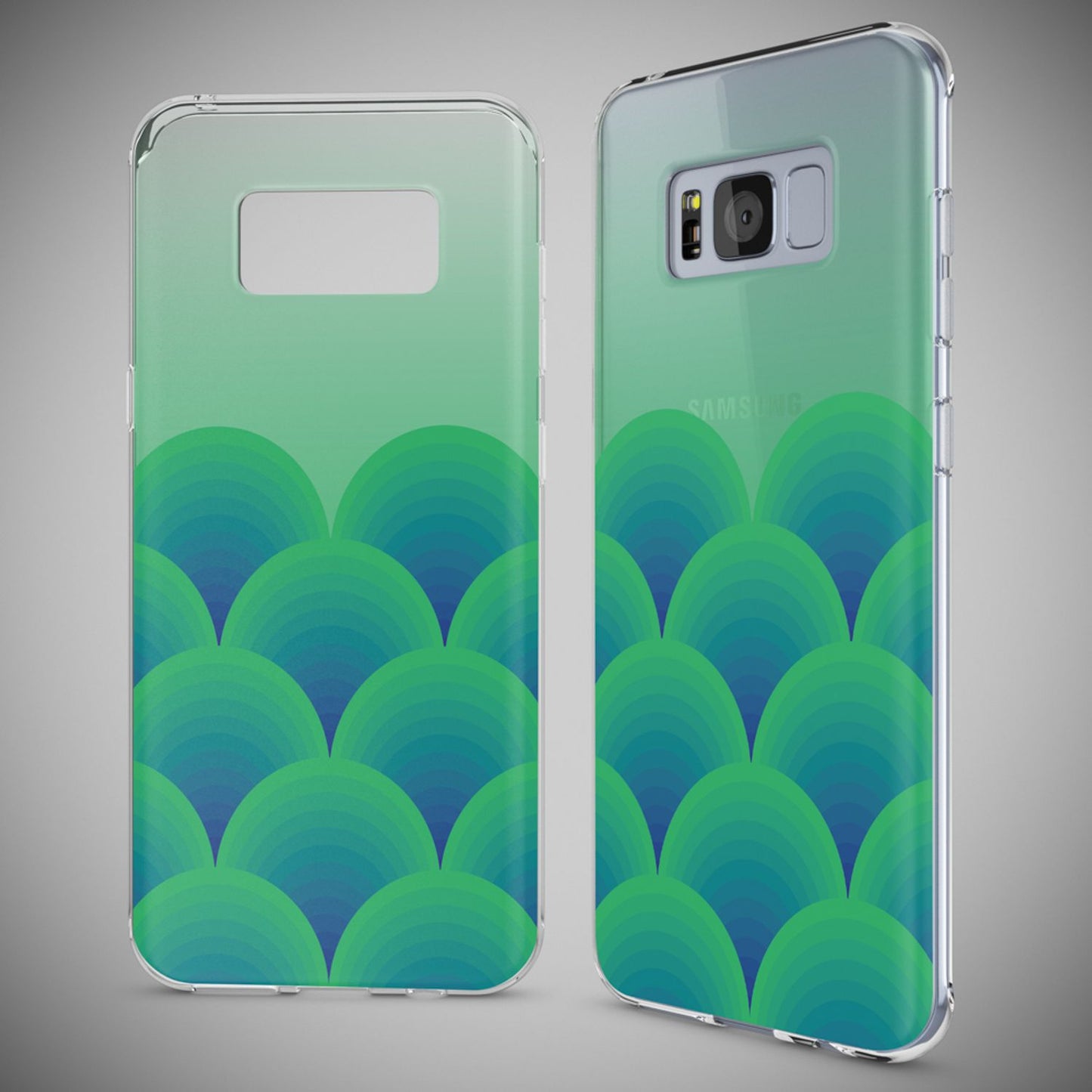 NALIA Handyhülle kompatibel mit Samsung Galaxy S8 Plus, Motiv Design Slim Silikon Case Cover, Crystal Schutzhülle Handy-Tasche Dünn, Muster Backcover Smart-Phone Hülle