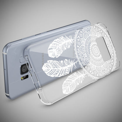 NALIA Handyhülle kompatibel mit Samsung Galaxy S8 Plus, Motiv Design Slim Silikon Case Cover, Crystal Schutzhülle Handy-Tasche Dünn, Muster Backcover Smart-Phone Hülle