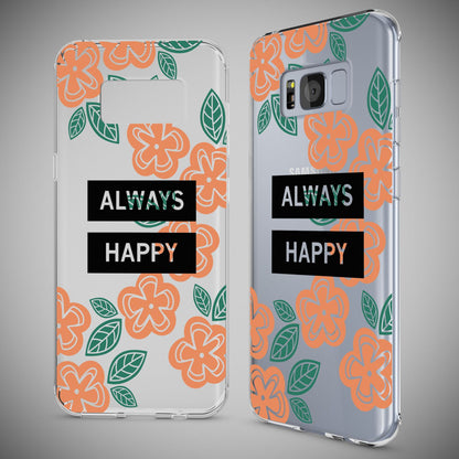NALIA Handyhülle kompatibel mit Samsung Galaxy S8 Plus, Motiv Design Slim Silikon Case Cover, Crystal Schutzhülle Handy-Tasche Dünn, Muster Backcover Smart-Phone Hülle