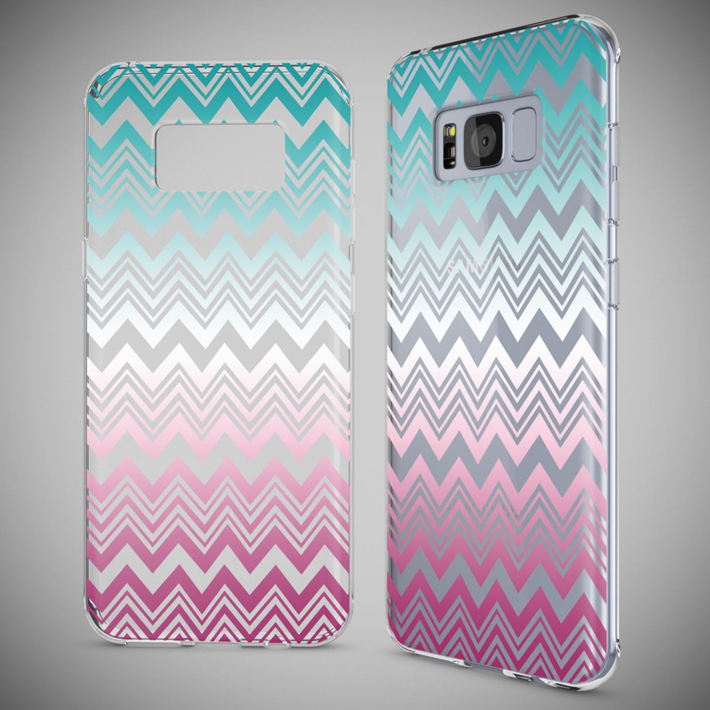 NALIA Handyhülle kompatibel mit Samsung Galaxy S8 Plus, Motiv Design Slim Silikon Case Cover, Crystal Schutzhülle Handy-Tasche Dünn, Muster Backcover Smart-Phone Hülle