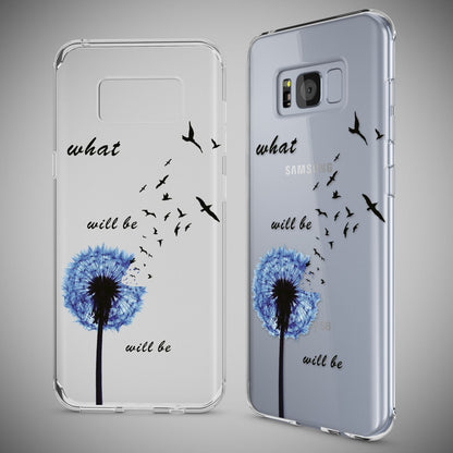 NALIA Handyhülle kompatibel mit Samsung Galaxy S8 Plus, Motiv Design Slim Silikon Case Cover, Crystal Schutzhülle Handy-Tasche Dünn, Muster Backcover Smart-Phone Hülle