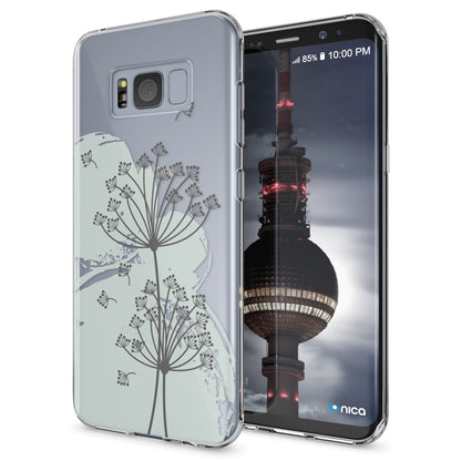 NALIA Handyhülle kompatibel mit Samsung Galaxy S8 Plus, Motiv Design Slim Silikon Case Cover, Crystal Schutzhülle Handy-Tasche Dünn, Muster Backcover Smart-Phone Hülle