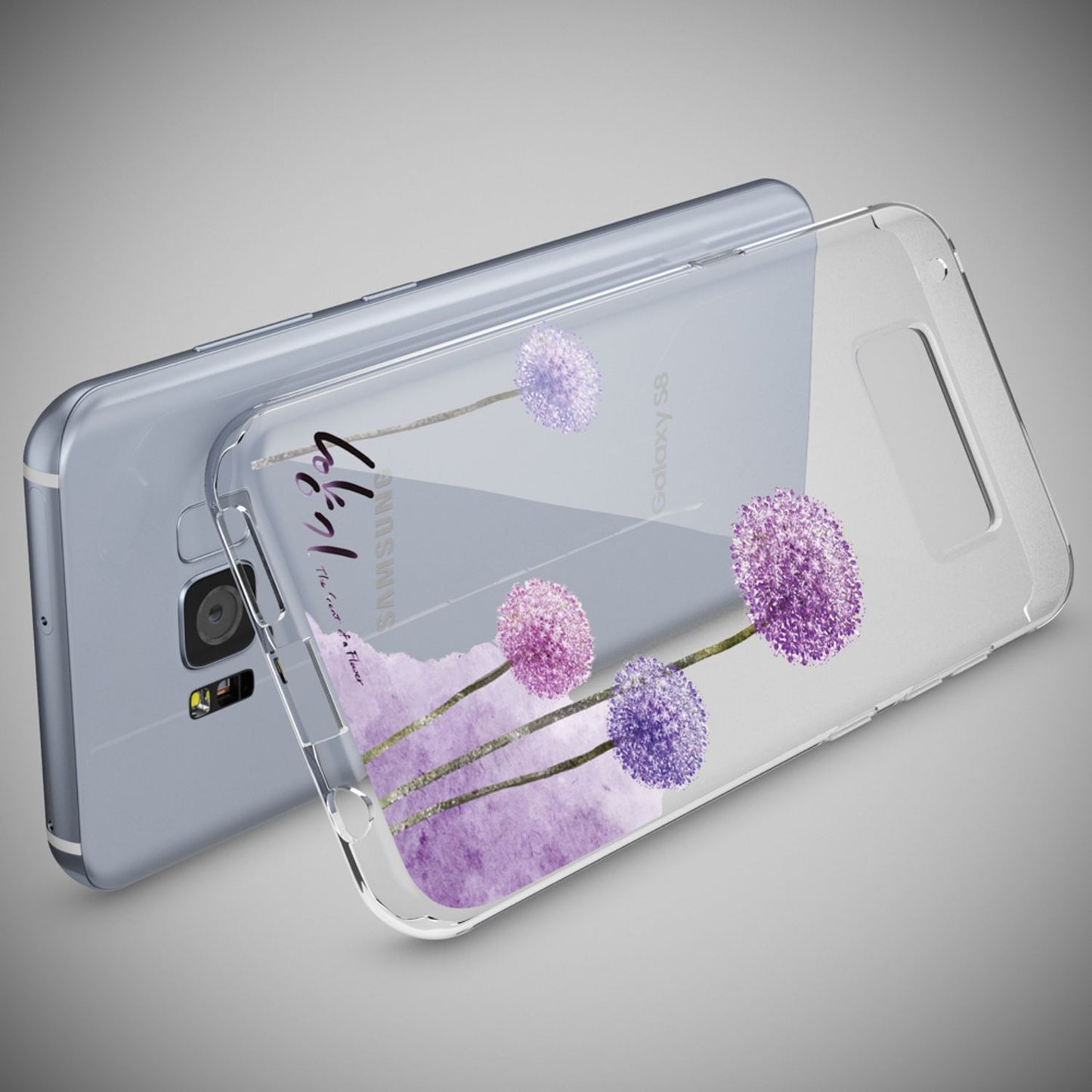 NALIA Handyhülle kompatibel mit Samsung Galaxy S8 Plus, Motiv Design Slim Silikon Case Cover, Crystal Schutzhülle Handy-Tasche Dünn, Muster Backcover Smart-Phone Hülle