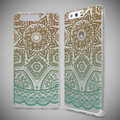 NALIA Handyhülle kompatibel mit Huawei P10, Motiv Design Slim Silikon Case Cover, Crystal Schutzhülle Handy-Tasche Dünn, Muster Etui Backcover Hülle Smart-Phone Bumper