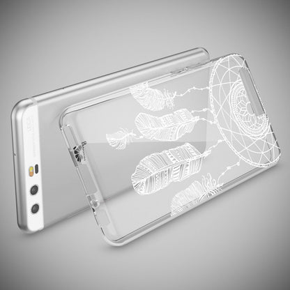 NALIA Handyhülle kompatibel mit Huawei P10, Motiv Design Slim Silikon Case Cover, Crystal Schutzhülle Handy-Tasche Dünn, Muster Etui Backcover Hülle Smart-Phone Bumper