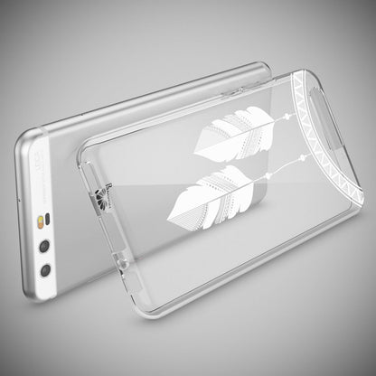 NALIA Handyhülle kompatibel mit Huawei P10, Motiv Design Slim Silikon Case Cover, Crystal Schutzhülle Handy-Tasche Dünn, Muster Etui Backcover Hülle Smart-Phone Bumper