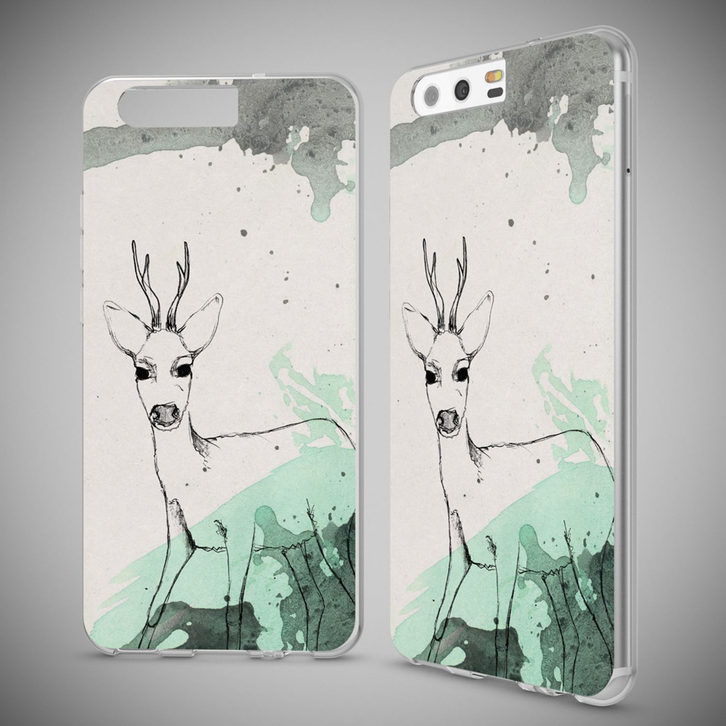 NALIA Handyhülle kompatibel mit Huawei P10, Motiv Design Slim Silikon Case Cover, Crystal Schutzhülle Handy-Tasche Dünn, Muster Etui Backcover Hülle Smart-Phone Bumper