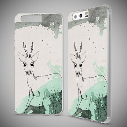 NALIA Handyhülle kompatibel mit Huawei P10, Motiv Design Slim Silikon Case Cover, Crystal Schutzhülle Handy-Tasche Dünn, Muster Etui Backcover Hülle Smart-Phone Bumper