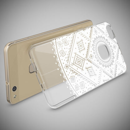 NALIA Handyhülle kompatibel mit Huawei P10 Lite, Motiv Design Slim Silikon Case Cover, Crystal Schutzhülle Handy-Tasche Dünn, Muster Backcover Skin Smart-Phone Hülle