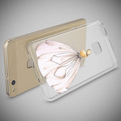 NALIA Handyhülle kompatibel mit Huawei P10 Lite, Motiv Design Slim Silikon Case Cover, Crystal Schutzhülle Handy-Tasche Dünn, Muster Backcover Skin Smart-Phone Hülle