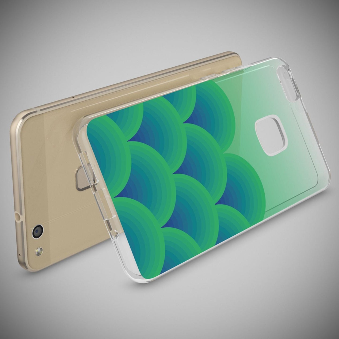 NALIA Handyhülle kompatibel mit Huawei P10 Lite, Motiv Design Slim Silikon Case Cover, Crystal Schutzhülle Handy-Tasche Dünn, Muster Backcover Skin Smart-Phone Hülle