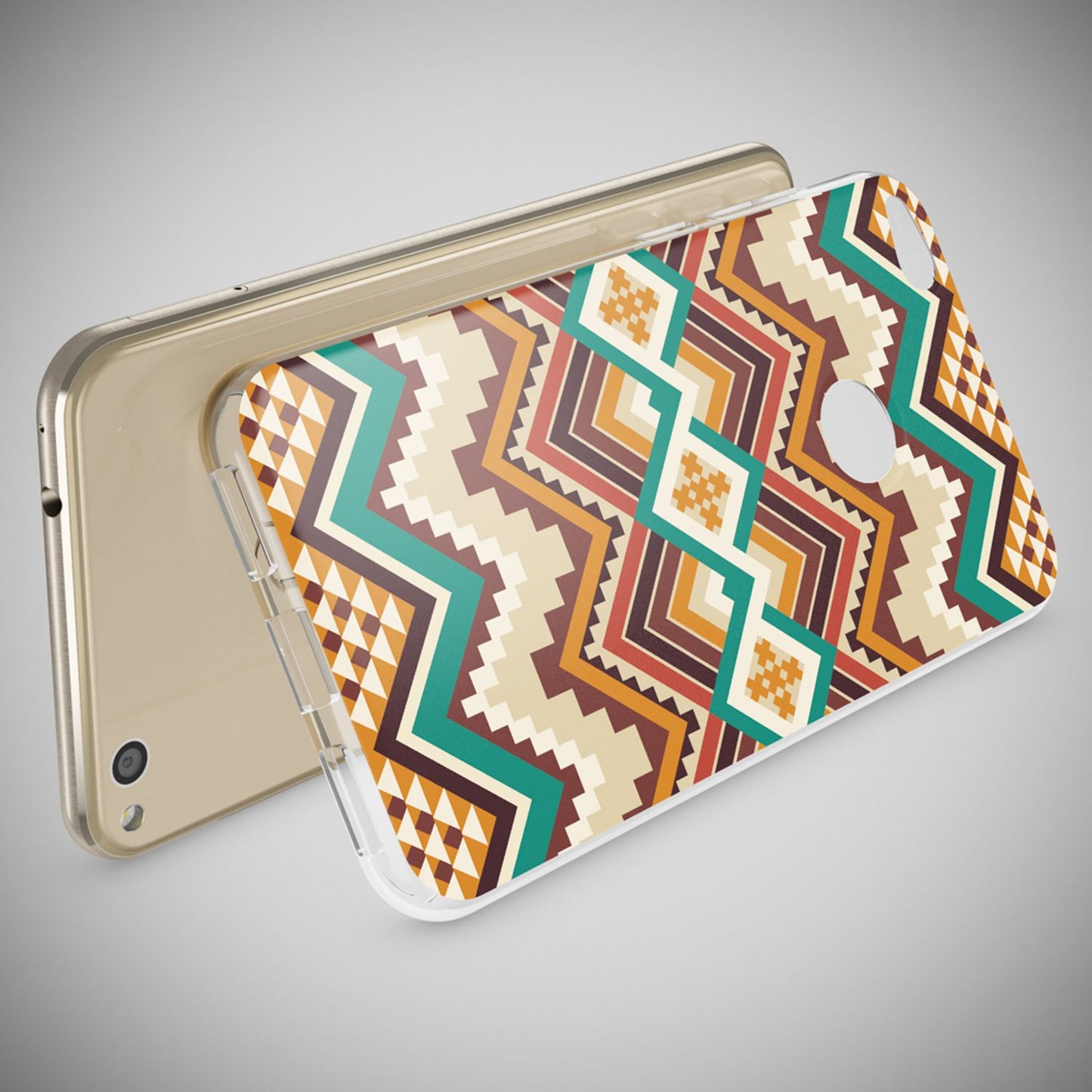 NALIA Handyhülle kompatibel mit Huawei P8 Lite 2017, Motiv Design Slim Silikon Case Cover, Crystal Schutzhülle Handy-Tasche Dünn, Muster Etui Backcover Smart-Phone Hülle