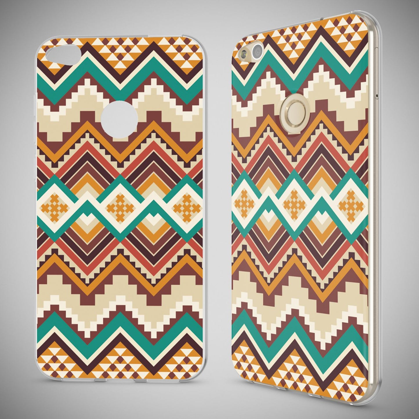 NALIA Handyhülle kompatibel mit Huawei P8 Lite 2017, Motiv Design Slim Silikon Case Cover, Crystal Schutzhülle Handy-Tasche Dünn, Muster Etui Backcover Smart-Phone Hülle