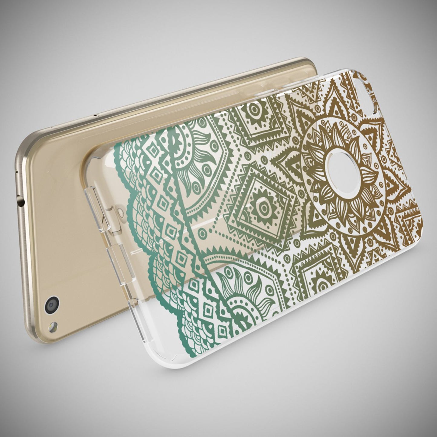 NALIA Handyhülle kompatibel mit Huawei P8 Lite 2017, Motiv Design Slim Silikon Case Cover, Crystal Schutzhülle Handy-Tasche Dünn, Muster Etui Backcover Smart-Phone Hülle