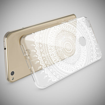 NALIA Handyhülle kompatibel mit Huawei P8 Lite 2017, Motiv Design Slim Silikon Case Cover, Crystal Schutzhülle Handy-Tasche Dünn, Muster Etui Backcover Smart-Phone Hülle