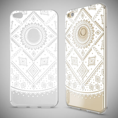 NALIA Handyhülle kompatibel mit Huawei P8 Lite 2017, Motiv Design Slim Silikon Case Cover, Crystal Schutzhülle Handy-Tasche Dünn, Muster Etui Backcover Smart-Phone Hülle