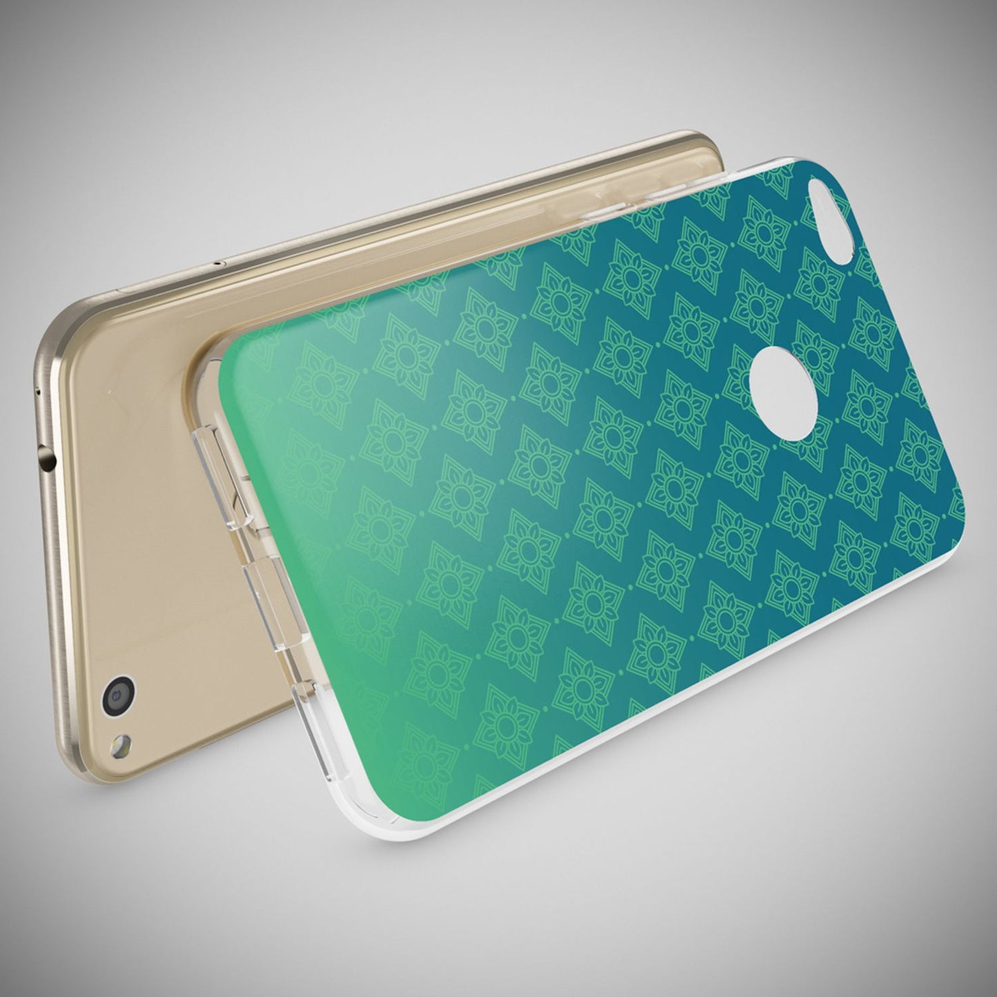NALIA Handyhülle kompatibel mit Huawei P8 Lite 2017, Motiv Design Slim Silikon Case Cover, Crystal Schutzhülle Handy-Tasche Dünn, Muster Etui Backcover Smart-Phone Hülle