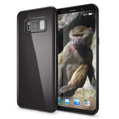 NALIA Handyhülle kompatibel mit Samsung Galaxy S8 Plus, Jelly Case Schutzhülle Ultra-Slim Silikon Back-Cover, Dünne Gummi Hülle Handy-Tasche Schale, Smart-Phone Bumper Skin Etui