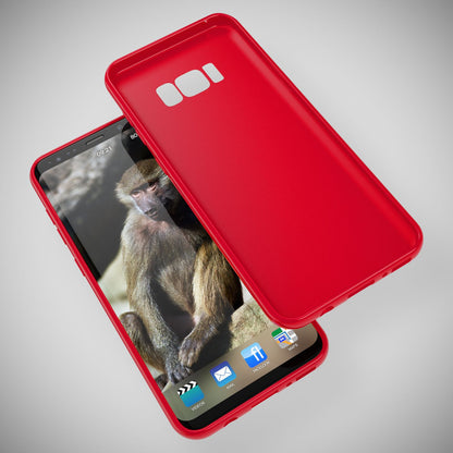 NALIA Handyhülle kompatibel mit Samsung Galaxy S8, Jelly Case Schutzhülle Ultra-Slim Silikon Back-Cover, Dünne Gummi Hülle Handy-Tasche Schale, Smart-Phone Bumper Skin Etui