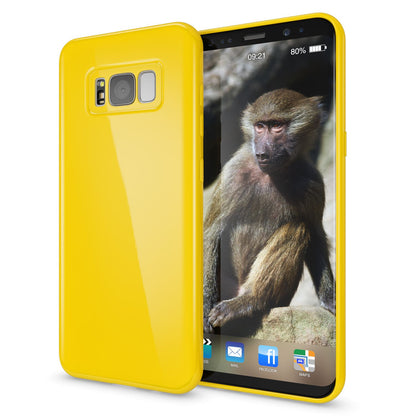 NALIA Handyhülle kompatibel mit Samsung Galaxy S8 Plus, Jelly Case Schutzhülle Ultra-Slim Silikon Back-Cover, Dünne Gummi Hülle Handy-Tasche Schale, Smart-Phone Bumper Skin Etui