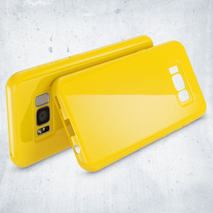NALIA Handyhülle kompatibel mit Samsung Galaxy S8 Plus, Jelly Case Schutzhülle Ultra-Slim Silikon Back-Cover, Dünne Gummi Hülle Handy-Tasche Schale, Smart-Phone Bumper Skin Etui