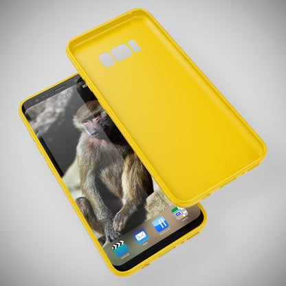 NALIA Handyhülle kompatibel mit Samsung Galaxy S8 Plus, Jelly Case Schutzhülle Ultra-Slim Silikon Back-Cover, Dünne Gummi Hülle Handy-Tasche Schale, Smart-Phone Bumper Skin Etui