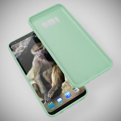 NALIA Handyhülle kompatibel mit Samsung Galaxy S8, Jelly Case Schutzhülle Ultra-Slim Silikon Back-Cover, Dünne Gummi Hülle Handy-Tasche Schale, Smart-Phone Bumper Skin Etui