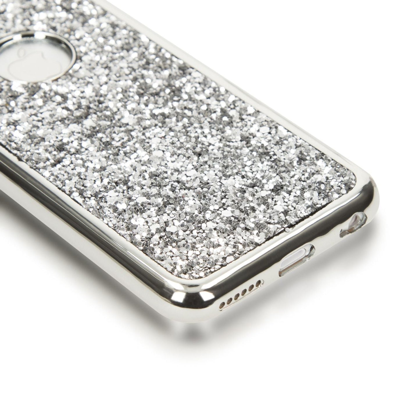 NALIA Handyhülle kompatibel mit iPhone 6 6S, Glitzer Slim Back-Cover Case mit Maus Ohren, Glitter Silikon Hülle Schutzhülle Dünn, Strass Bling Etui Handy-Tasche Smart-Phone Bumper
