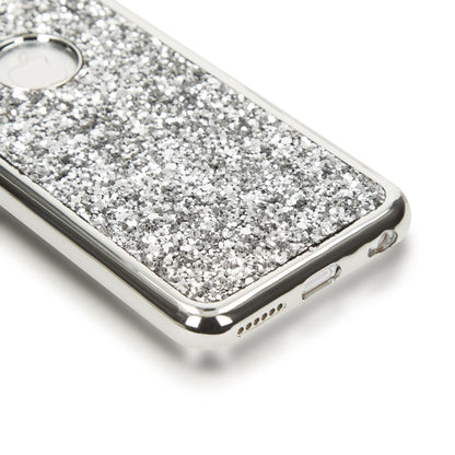 NALIA Handyhülle kompatibel mit iPhone 6 6S, Glitzer Slim Back-Cover Case mit Maus Ohren, Glitter Silikon Hülle Schutzhülle Dünn, Strass Bling Etui Handy-Tasche Smart-Phone Bumper