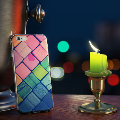 NALIA Handyhülle kompatibel mit iPhone 6 6S, Motiv Glitzer Design Slim Silikon Case Cover, Crystal Schutzhülle Dünn Durchsichtig, Handy-Tasche Hülle Backcover Bumper Etui