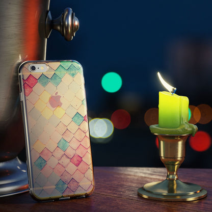 NALIA Handyhülle kompatibel mit iPhone 6 6S, Motiv Glitzer Design Slim Silikon Case Cover, Crystal Schutzhülle Dünn Durchsichtig, Handy-Tasche Hülle Backcover Bumper Etui