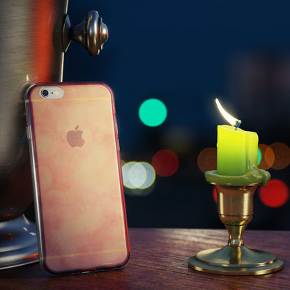 NALIA Handyhülle kompatibel mit iPhone 6 6S, Motiv Glitzer Design Slim Silikon Case Cover, Crystal Schutzhülle Dünn Durchsichtig, Handy-Tasche Hülle Backcover Bumper Etui