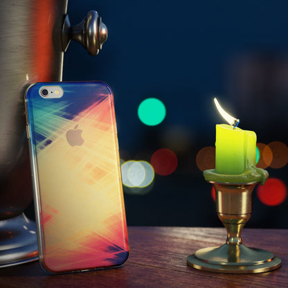 NALIA Handyhülle kompatibel mit iPhone 6 6S, Motiv Glitzer Design Slim Silikon Case Cover, Crystal Schutzhülle Dünn Durchsichtig, Handy-Tasche Hülle Backcover Bumper Etui