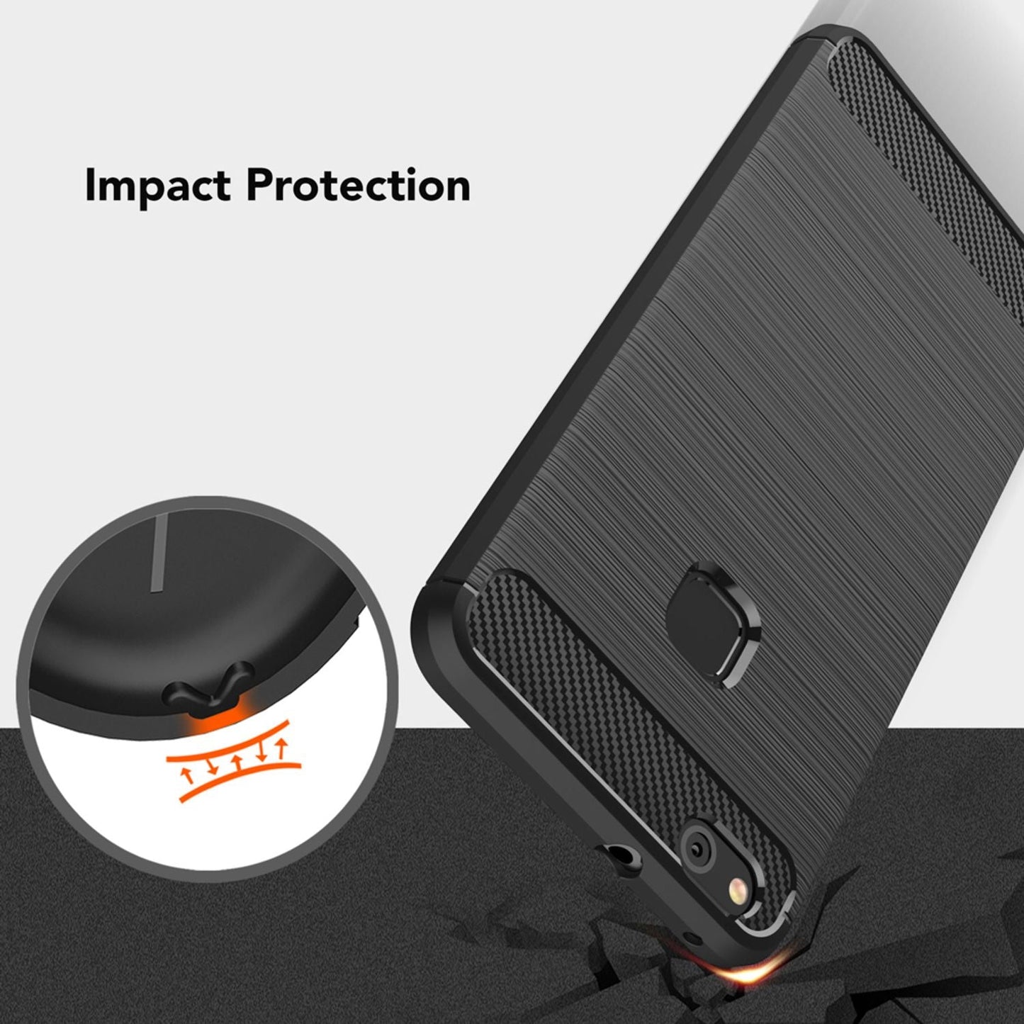 Huawei P10 Lite Hülle Handyhülle von NALIA, Dünnes Silikon TPU Cover Case Bumper