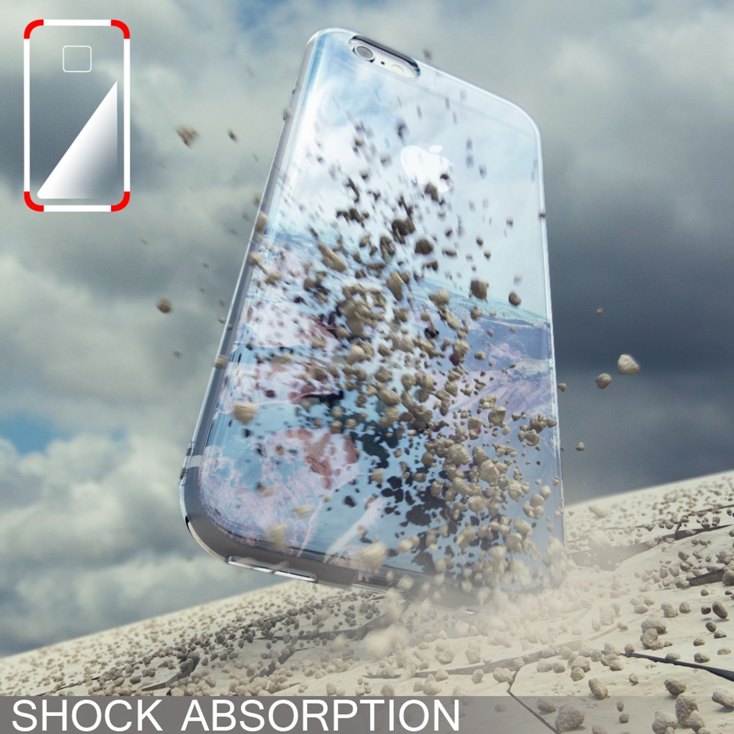 NALIA Handyhülle kompatibel mit iPhone 6 6S, Motiv Glitzer Design Slim Silikon Case Cover, Crystal Schutzhülle Dünn Durchsichtig, Handy-Tasche Hülle Backcover Bumper Etui