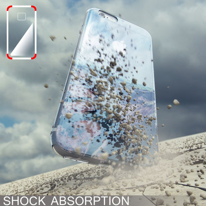 NALIA Handyhülle kompatibel mit iPhone 6 6S, Motiv Glitzer Design Slim Silikon Case Cover, Crystal Schutzhülle Dünn Durchsichtig, Handy-Tasche Hülle Backcover Bumper Etui
