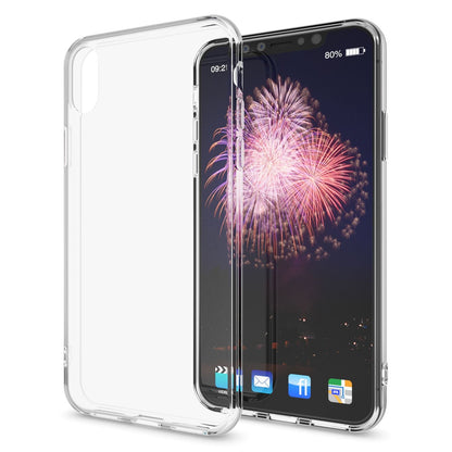 NALIA Transparente Silikonhülle für iPhone XS Max – Anti-Gelb & Rutschfest – GLAZE (Handyhülle Kristallklar, Schlank & Stoßfest) – Marke aus Berlin