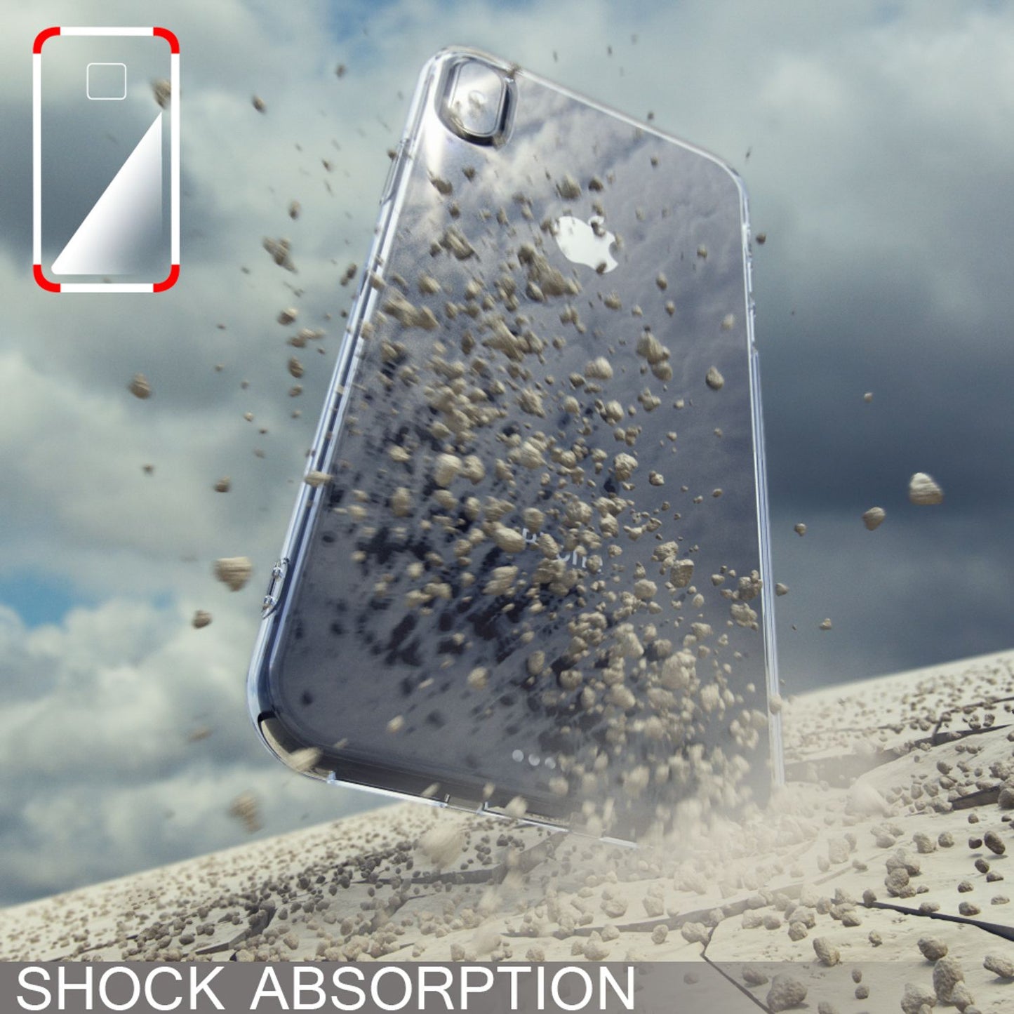 NALIA Transparente Silikonhülle für iPhone XS Max – Anti-Gelb & Rutschfest – GLAZE (Handyhülle Kristallklar, Schlank & Stoßfest) – Marke aus Berlin