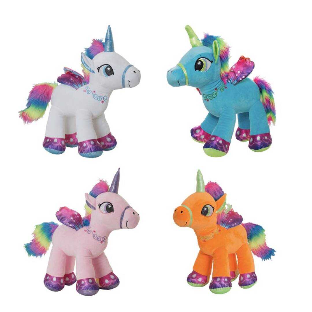 Einhorn Kinder Kuscheltier - 25 cm Plüschtier Mädchen Stofftier Tinisu