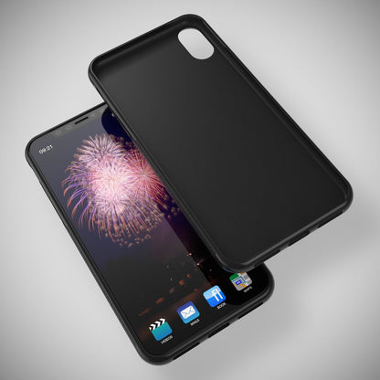 NALIA Handyhülle kompatibel mit iPhone X XS, Matte Anti-Rutsch Silikon Schutzhülle Dünn, Ultra-Slim Back-Cover Case Gummi Hülle, Etui Handy-Tasche Schale Smart-Phone Skin Bumper