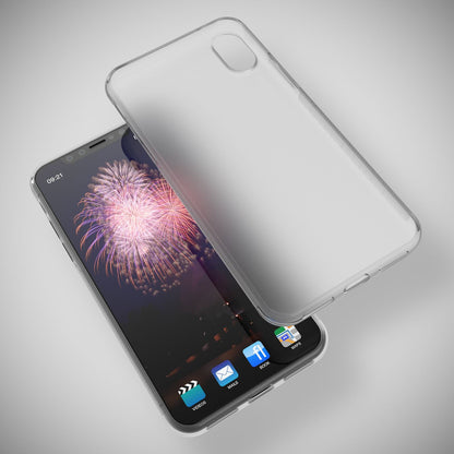 NALIA Handyhülle kompatibel mit iPhone X XS, Matte Anti-Rutsch Silikon Schutzhülle Dünn, Ultra-Slim Back-Cover Case Gummi Hülle, Etui Handy-Tasche Schale Smart-Phone Skin Bumper