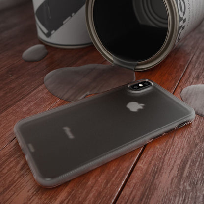 NALIA Handyhülle kompatibel mit iPhone X XS, Matte Anti-Rutsch Silikon Schutzhülle Dünn, Ultra-Slim Back-Cover Case Gummi Hülle, Etui Handy-Tasche Schale Smart-Phone Skin Bumper