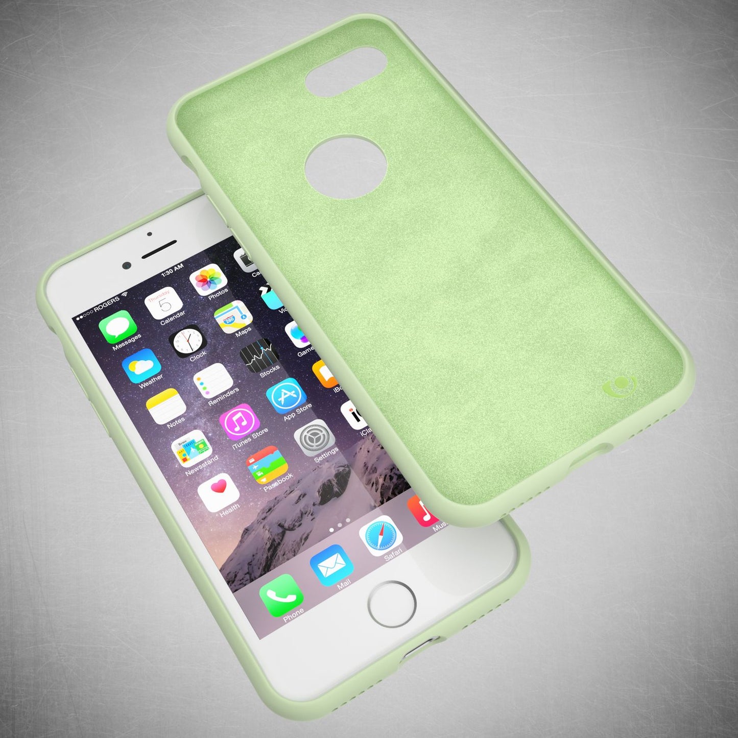 NALIA Liquid Silikon Hülle kompatibel mit iPhone 7, Ultra-Slim Handyhülle Hard-Case mit Silk Touch & Microfaser, Dünnes Cover Schutzhülle Skin, Etui Handy-Tasche Backcover Bumper