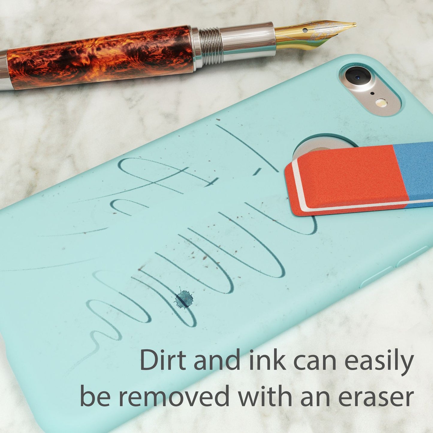 NALIA Liquid Silikon Hülle kompatibel mit iPhone 7, Ultra-Slim Handyhülle Hard-Case mit Silk Touch & Microfaser, Dünnes Cover Schutzhülle Skin, Etui Handy-Tasche Backcover Bumper