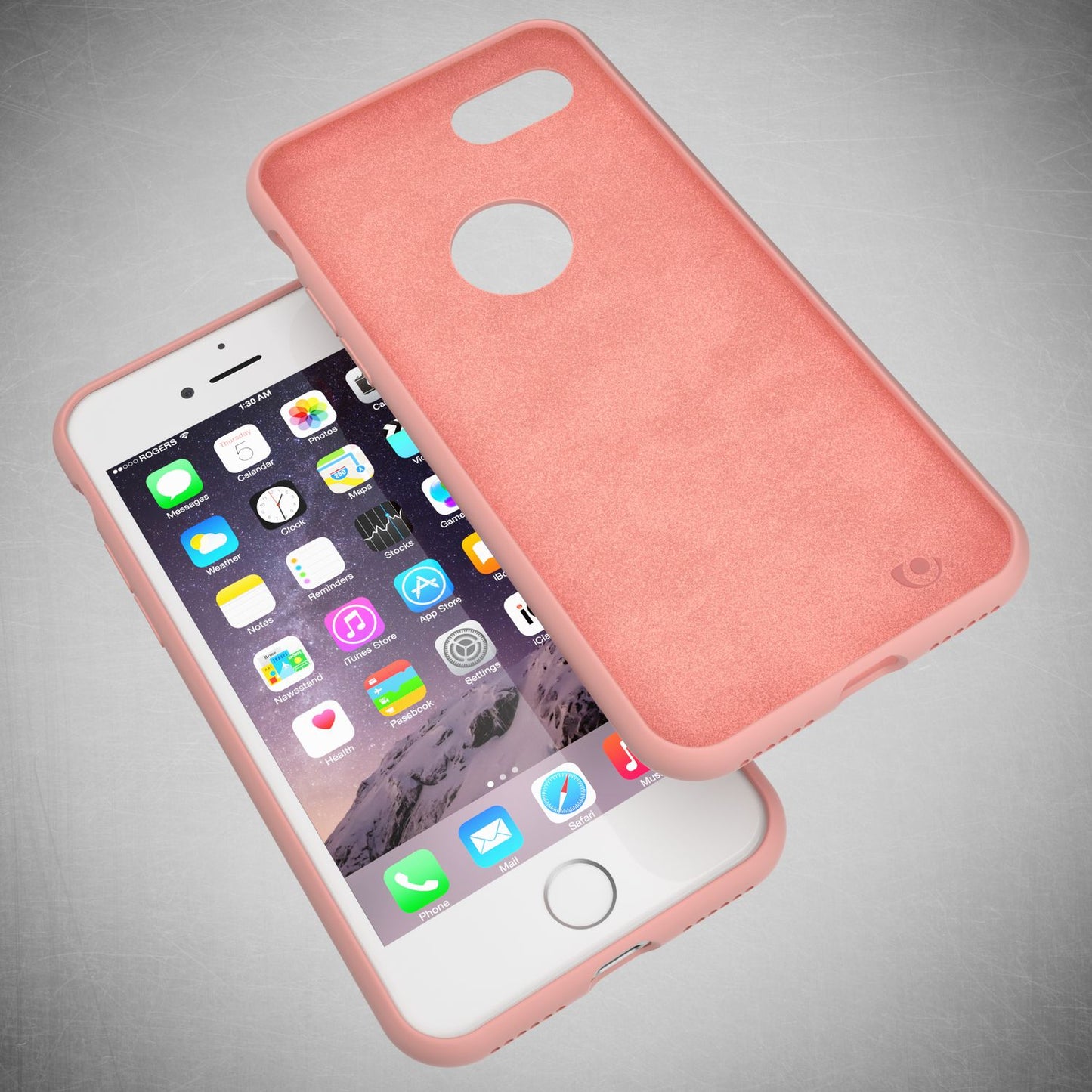 NALIA Liquid Silikon Hülle kompatibel mit iPhone 7, Ultra-Slim Handyhülle Hard-Case mit Silk Touch & Microfaser, Dünnes Cover Schutzhülle Skin, Etui Handy-Tasche Backcover Bumper