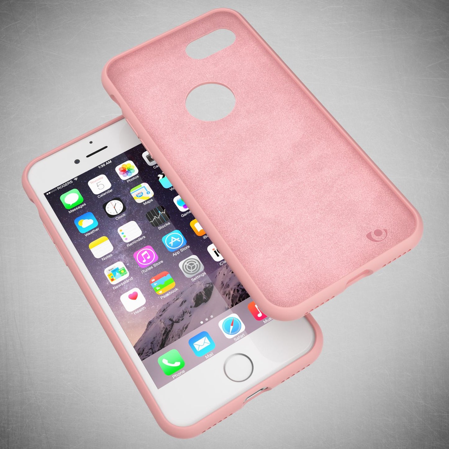 NALIA Liquid Silikon Hülle kompatibel mit iPhone 7, Ultra-Slim Handyhülle Hard-Case mit Silk Touch & Microfaser, Dünnes Cover Schutzhülle Skin, Etui Handy-Tasche Backcover Bumper